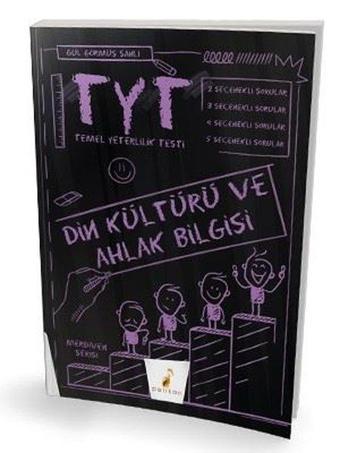 2021 TYT Din Kültürü ve Ahlak Bilgisi Soru Bankası - Merdiven Serisi - Gül Görmüş Şanlı - Pelikan Yayınları