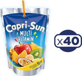 Capri - Sun Multi Vitamin 200 ml x 40 Adet
