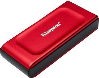 Kingston XS1000 2TB USB 3.2 Gen 2 Mini Kırmızı Taşınabilir SSD