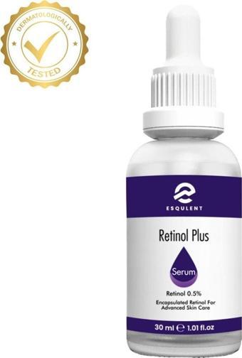 Esqulent Retinol Plus Serum – Lifting Etkili, Derin Kırışıklık Karşıtı Yenileyici Saf Retinol Serum 30 ml