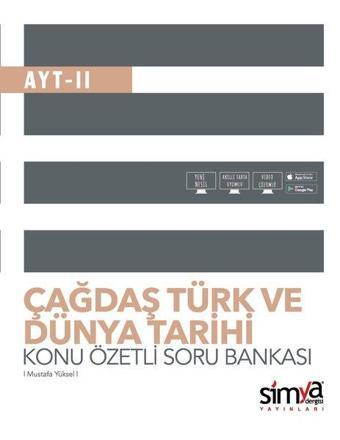 12. Sınıf Çağdaş Türk Ve Dünya Tarihi Konu Özetli Soru Bankası AYT - 2 - Kolektif  - Simya Dergisi Yayınları