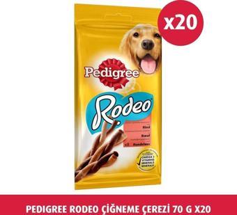 Pedigree Rodeo Çiğneme Çerezi 70 G 20X