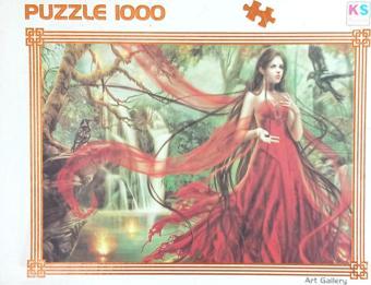 Scarlett & Ravens 1000 Parça Puzzle Tablo Pazıl