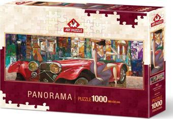 Akşama Davet Panorama 1000 Parça Puzzle Yetişkin Pazıl