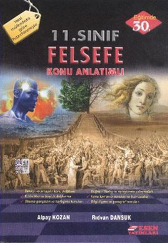 Esen 11.Sınıf Felsefe Konu Anlatımlı - Rıdvan Dansuk - Esen Yayıncılık - Eğitim
