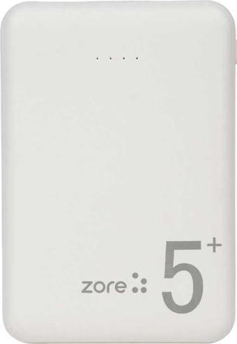 Senon Zore ZR-PW04 Led Işıklı Powerbank 5000 mAh Taşınabilir Şarj Cihazı