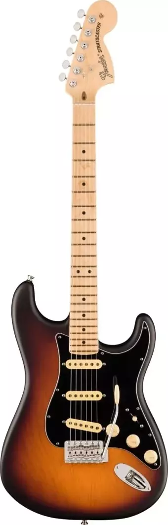 Fender Limited Edition American Performer Pine Stratocaster Akçaağaç Klavye 2 Ton Sunburst Elektro Gitar