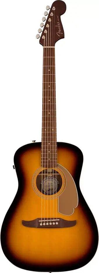 Fender Malibu Player Ceviz Klavye Gpg Sunburst Elektro Akustik Gitar