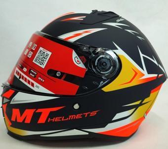 Mt Revenge 2 Acosta A37 Mat - Şeffaf Vizörlü Kask 