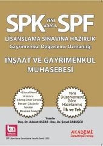 SPK-SPF İnşaat ve Gayrimenkul Muhasebesi - Adalet Hazar - Akademi Consulting