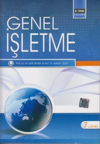 Genel İşletme - M. Şerif Şimşek - Eğitim Yayınevi