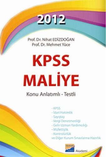 Kpss Maliye 2012 - Mehmet Yüce - Siyasal Kitabevi