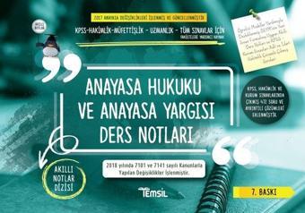 Anayasa Hukuku ve Anayasa Yargısı Ders Notları - Kolektif  - Temsil Kitap