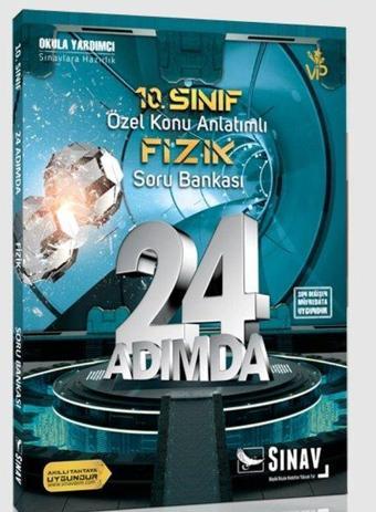 Sınav 10.Sınıf Fizik 24 Adımda Özel Konu Anlatımlı Soru Bankası - Kolektif  - Sınav Dergisi Yayınları