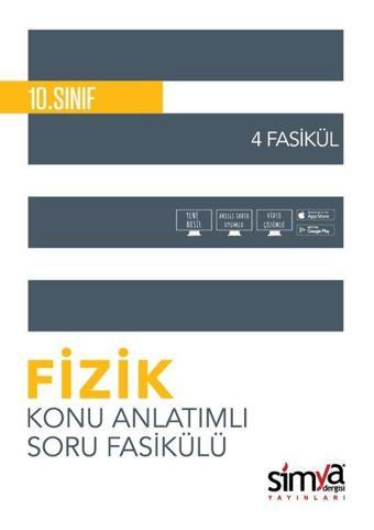 10. Sınıf Fizik Konu Özetli Soru Fasikülü - 4 Adet - Kolektif  - Simya Dergisi Yayınları