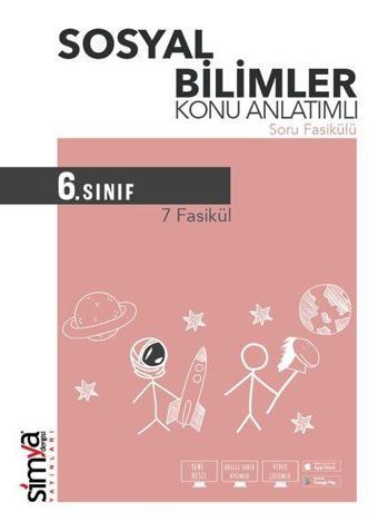 6. Sınıf Sosyal Bilgiler Konu Özetli Soru Fasikülü - 7 Adet - Kolektif  - Simya Dergisi Yayınları