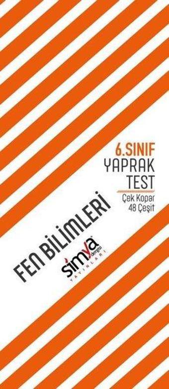 6. Sınıf Fen Bilimleri Çek Kopar - Kolektif  - Simya Dergisi Yayınları