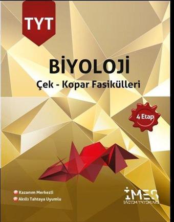 TYT Biyoloji Çek - Kopar Fasikülleri 4 Etap - Kolektif  - İmes Eğitim Yayınları