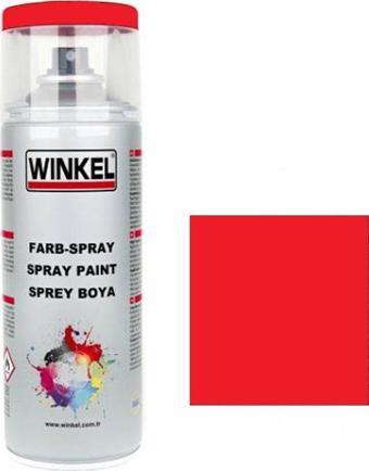Winkel Floresan Kırmızı Fosforlu Sprey Boya 400 Ml
