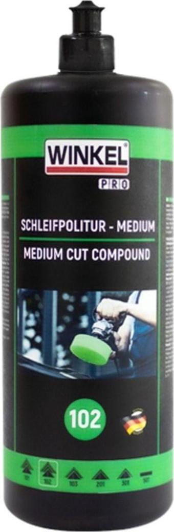 Winkel Pro Heavy Cut Compound Çizik Giderici Ve Parlatıcı Kalın Pasta 102 1 Litre