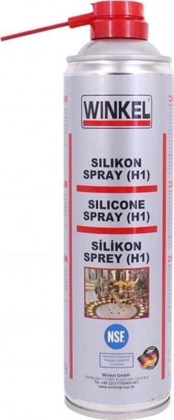 Winkel Silikon Sprey H1 500Ml Nsf H1 Sağlık Sertifikalı