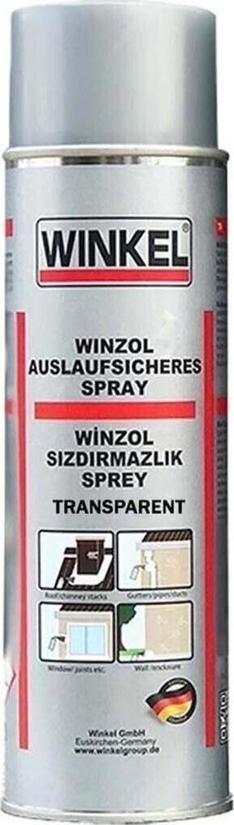 Winkel Winzol Şeffaf Su Geçirmez Sızdırmaz Kauçuk Kaplama Sprey 500 Ml