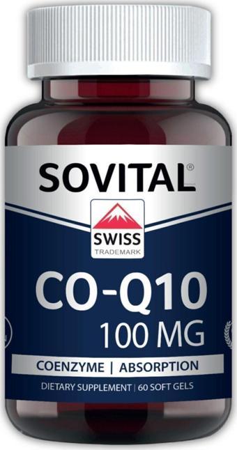 SOVITAL Premium Co-Q10 Coenzym 100 Mg 60 Yumuşak Kapsül