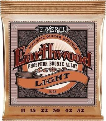 Ernie Ball P02148 Phosphor Bronze 11-52 Akustik Gitar Teli