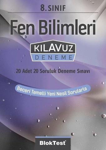 8.Sınıf  Fen Bilimleri Kılavuz Deneme - Kolektif  - Bloktest Yayınları