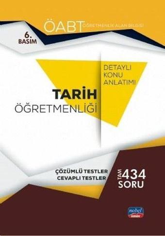 ÖABT Tarih Öğretmenliği - Detaylı Konu Anlatımı - Kolektif  - Nobel Sınav