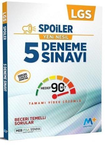 LGS Spoıler 5'Li Deneme - Kolektif  - Martı Okul Yayınları