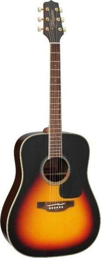 Takamine GD51 BSB Dreadnought Kahverengi Sunburst Akustik Gitar