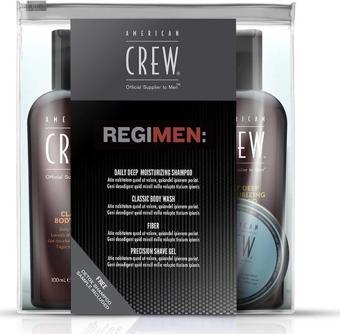 American Crew Regimen Travel Kit Seyahat Erkek Bakım Seti