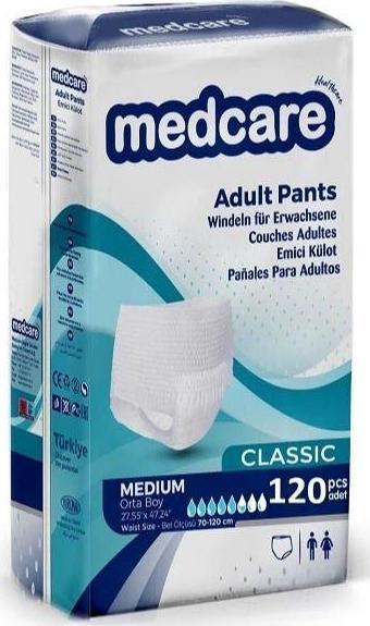 Medcare Emici Külot 120 Adet Medium