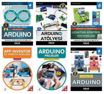 Arduino Programlama Eğitim Seti - 6 Kitap Takım - Kolektif  - Kodlab