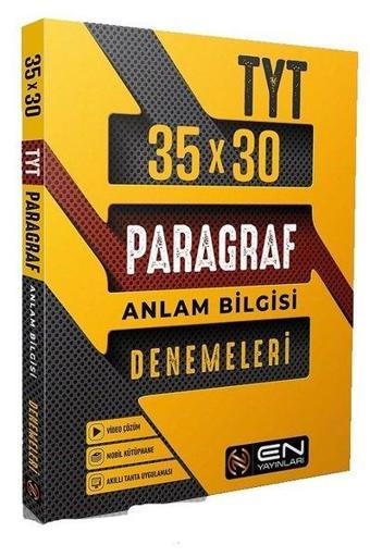 TYT Paragraf Anlam Bilgisi 35x30 Denemeleri - Kolektif  - En Yayınları