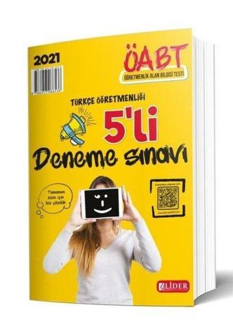 2021 ÖABT Türkçe Öğretmenliği 5'li Deneme - Lider Yayınları