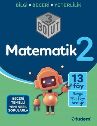 2.Sınıf Matematik 3 Boyut - Kolektif  - Tudem Yayınları - Ders Kitapları