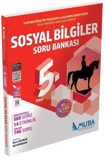 2022 5.Sınıf Sosyal Bilgiler Soru Bankası - Kolektif  - Muba Yayınları