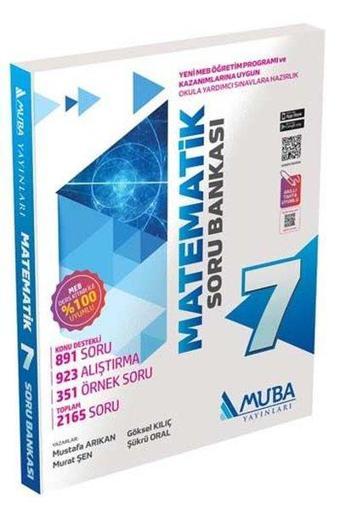 2022 7.Sınıf Matematik Soru Bankası - Kolektif  - Muba Yayınları