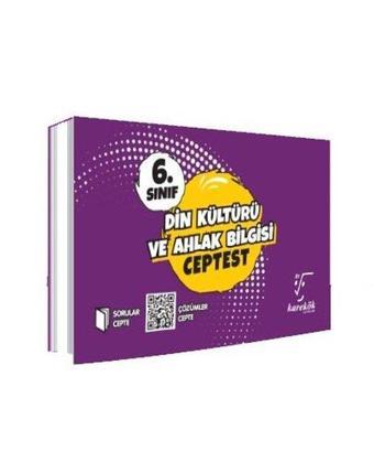 6.Sınıf Din Kültürü Cep Test - Kolektif  - Karekök Eğitim Yayınları