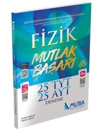 2022 TYT - AYT Mutlak Başarı Fizik 25 Deneme - Muba Yayınları
