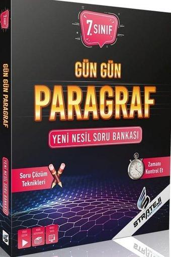 7.Sınıf Gün Gün Paragraf Soru Bankası - Kolektif  - Strateji Yayınları