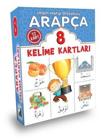 Arapça Kelime Kartları - 8 - Kolektif  - Damla Yayınevi