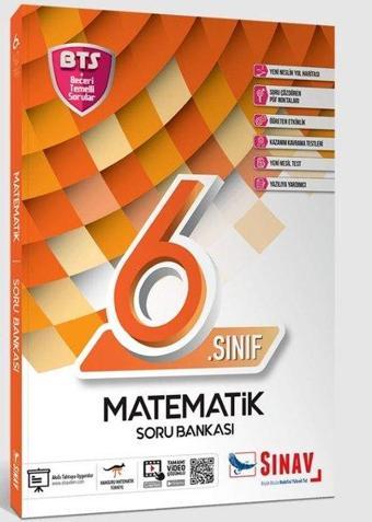 6.Sınıf Matematik Soru Bankası - Kolektif  - Sınav Dergisi Yayınları