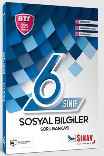 6.Sınıf Sosyal Bilgiler Soru Bankası - Kolektif  - Sınav Dergisi Yayınları