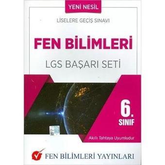 6.Sınıf LGS Fen Bilimleri Başarı Seti - Kolektif  - Fen Bilimleri Yayınları