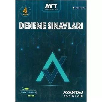 AYT 4'lü Deneme Sınavı Kutulu Set - Kolektif  - Avantaj Yayınları