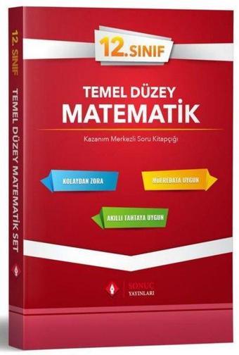 12.Sınıf Temel Düzey Matematik Tek Kitap - Kolektif  - Sonuç Yayınları