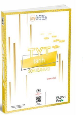 2022 TYT Tarih Soru Bankası - Üç Dört Beş Yayınları